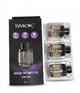 TANQUE SMOK RPM 85/100 Empty Pod – RPM 2 Coil