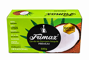 Carvão de Coco Fumax Gold Premium 500g
