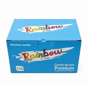Carvão Rainbow Coco Premium – 1kg