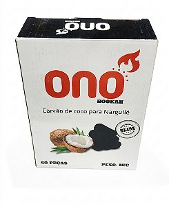 Carvão Ono Hookah Slim – 1kg | Coco Premium