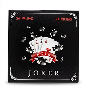 Papel Alumínio para Narguile Joker – 50 Folhas (40 Micras)