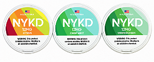 NYKD Nicotine Pouches 12MG – Sachês de Nicotina