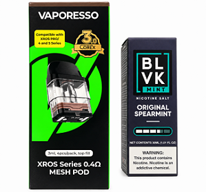 BLVK Spearmint + Coil Vaporesso 0.4Ω
