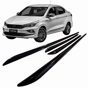 Friso Lateral Fiat Cronos Black Piano Do Vinco Da Porta