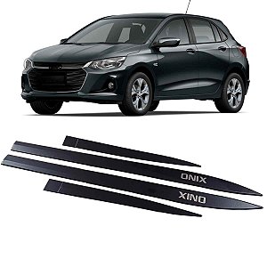 Friso Lateral GM Novo Onix Cinza Drake cor Original 2023/24