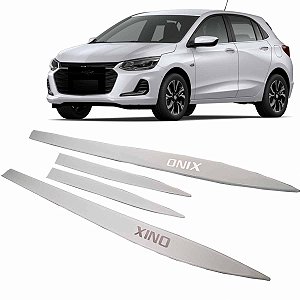 Friso Lateral GM Novo Onix Branco Summit cor Original