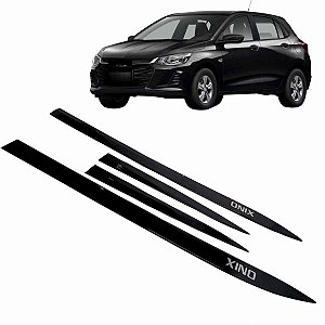 Friso Lateral GM Novo Onix Preto Ouro negro cor Original