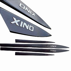 Friso Lateral Onix Cinza Drake cor Original Nome alto relevo