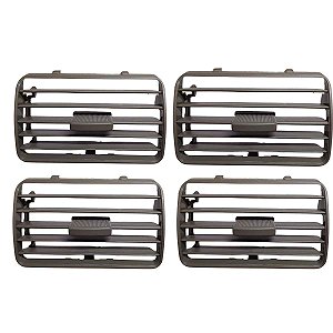 Kit Difusor Ar Painel Gol G3 Parati Saveiro Cinza Flanel