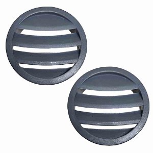 Par Difusor superior Painel Gol G3 G4 Saveiro CINZA CLARO