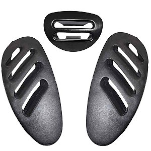 Kit Tampão difusor superior Painel Palio Fire Siena Preto