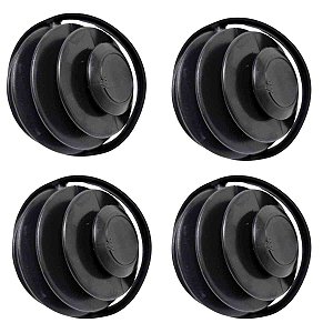 4 Difusor Ar globinho Gol Voyage Paraty Saveiro G4 G5 C/anel