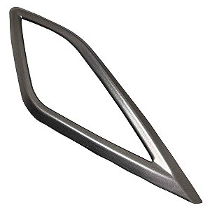 Moldura Saida Ar Condicionado HB20 HB20S aplique Cinza L/E