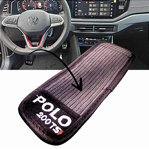 Descanso De Pé Polo TSI Apoio Pedal De Carpete E Pvc Velcro