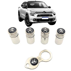 Tampa Bico Pneu Antifurto Válvula personalizado Citroen