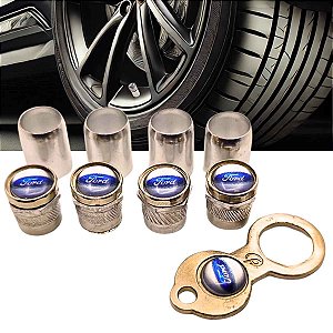 Tampa Bico de Pneu Antifurto Válvula personalizado Ford