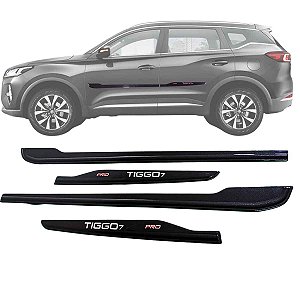Friso Lateral Tiggo 7 Pro Sport Max Drive hybrid 2021 a 2025