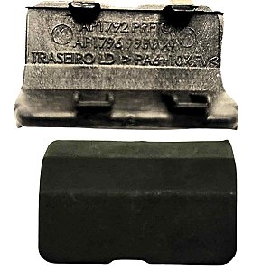Tampa acabamento parafuso Rack Teto Tucson Preto Traz LD