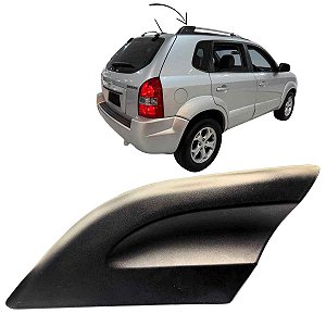 Acabamento Moldura Rack Traz Direito Preto Tucson 2006 2018