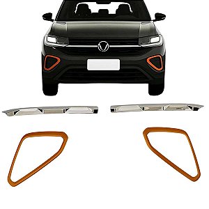 Aplique Moldura VW T-Cross Extreme Grade Milha Laranja