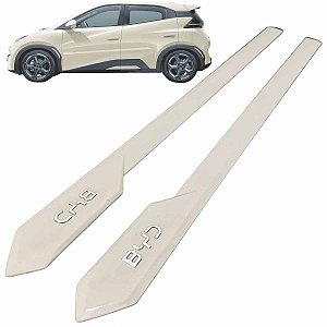 Friso lateral Dolphin Mini Branco Apricity White BYD cromado