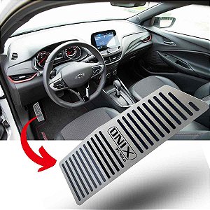 Descanso pé aço inox escovado novo Onix Hatch Plus Premier