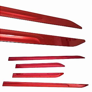 Friso Lateral City Hatchack Vermelho super nova Perolizado