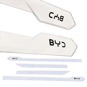 Friso BYD SONG PLUS Branco Snow White logo Black Piano