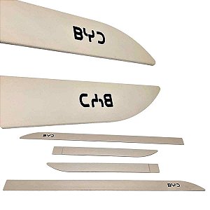 Frisos laterais BYD SONG PLUS Smoke Grey Nome black piano