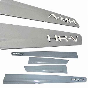 Friso Lateral New HR-V 2026 cor Cinza Titanium Nome Cromado