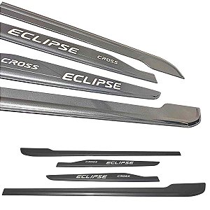 Friso laterais premium Eclipse Cross HPE Cinza Londrino Spot