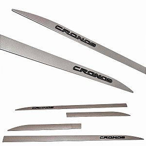 Friso Cronos Cinza Silverstone Nome alto relevo Black Piano