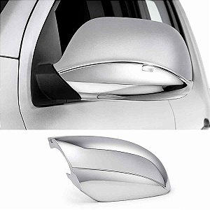 Capa Retrovisor Cromada Amarok  lado esquerdo 2009 a 2013