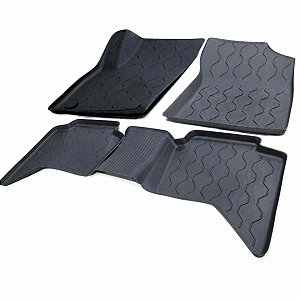 Tapete Bandeja HILUX CABINE DUPLA  SW4 com Bordas Elevadas