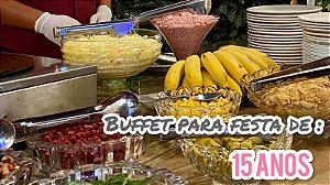 Buffet de 15 anos em Brasília.