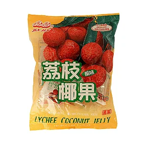 Gelatina de Coco Sabor Lichia Jin Jin - 400g
