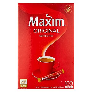 Café Solúvel Coreano Maxim Original - 100 sachês