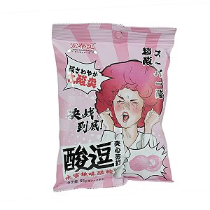 Bala Azeda Sabor Pêssego - 65g