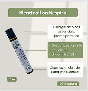 Blend Óleo Essencial RESPIRA para Tratamento Respiratório