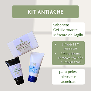 Kit Anti Acne - Tratamento Facial para acne