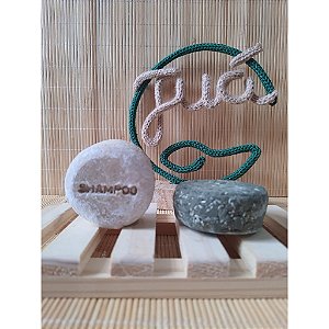 Shampoo Sólido Natural de Argila Para Cabelos Secos -70g