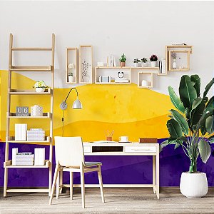 Painel de Parede Personalizado Ondas Solares