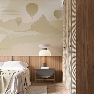 Painel de Parede Personalizado Reino dos Balões