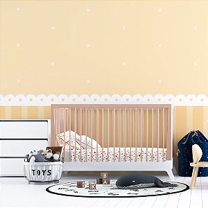 Papel de Parede Meio Amarelo