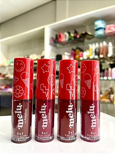 Blush sombra e batom rubyr rose