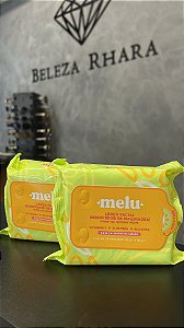 Lenço Facial Removedor de Maquiagem de Melão Melu