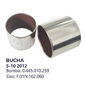 Bucha para eixo da bomba de alta pressão da S10 2012
