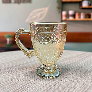 Caneca Vidro 190 ml Imperial Ambar