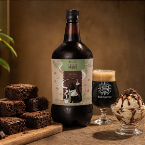 Cerveja Artesanal Coffee Stout — Dela Cervejaria × Kook Suprême