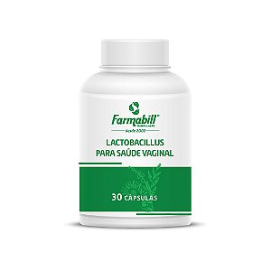 Lactobacillus Acidophilus para Saúde Íntima (30 cápsulas)